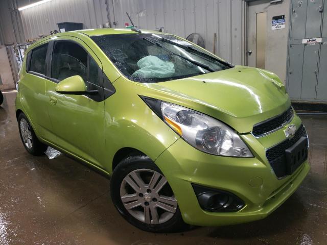 KL8CD6S91DC500651 - 2013 CHEVROLET SPARK 1LT GREEN photo 4