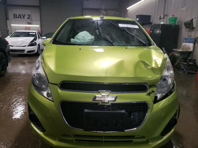 KL8CD6S91DC500651 - 2013 CHEVROLET SPARK 1LT GREEN photo 5