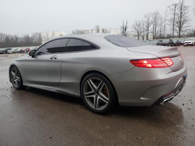 WDDXJ7JB0FA001775 - 2015 MERCEDES-BENZ S 63 AMG GRAY photo 2