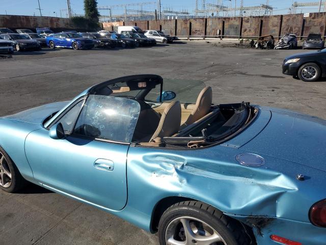 JM1NB353710216675 - 2001 MAZDA MX-5 MIATA BASE TURQUOISE photo 12