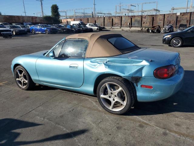 JM1NB353710216675 - 2001 MAZDA MX-5 MIATA BASE TURQUOISE photo 2