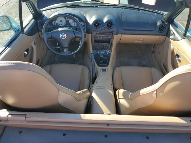 JM1NB353710216675 - 2001 MAZDA MX-5 MIATA BASE TURQUOISE photo 8