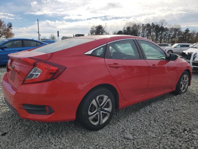 2HGFC2F56JH551922 - 2018 HONDA CIVIC LX RED photo 3