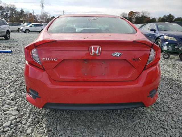 2HGFC2F56JH551922 - 2018 HONDA CIVIC LX RED photo 6