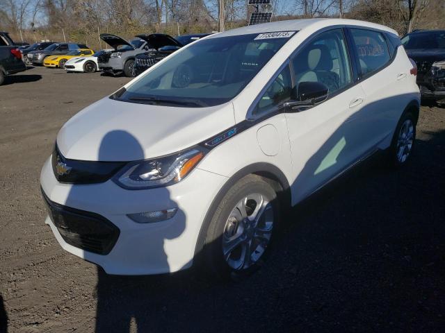 1G1FY6S08K4131023 - 2019 CHEVROLET BOLT EV LT WHITE photo 1