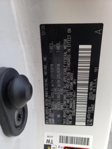 5TDGZRAHXMS518441 - 2021 TOYOTA HIGHLANDER XLE WHITE photo 13