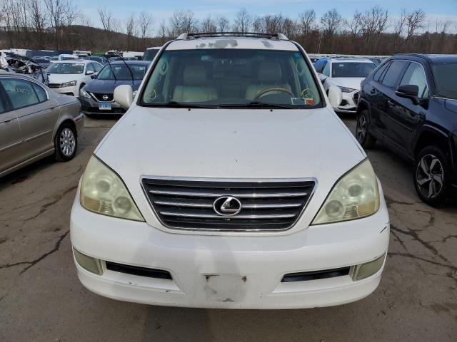 JTJBT20X670132048 - 2007 LEXUS GX 470 WHITE photo 5