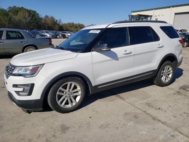 1FM5K7DHXHGB77954 - 2017 FORD EXPLORER XLT WHITE photo 1