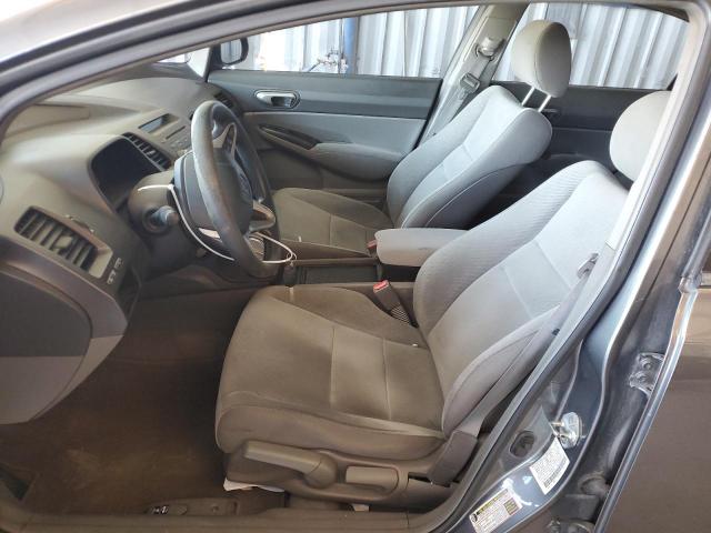 2HGFA1F55AH326066 - 2010 HONDA CIVIC LX GRAY photo 7