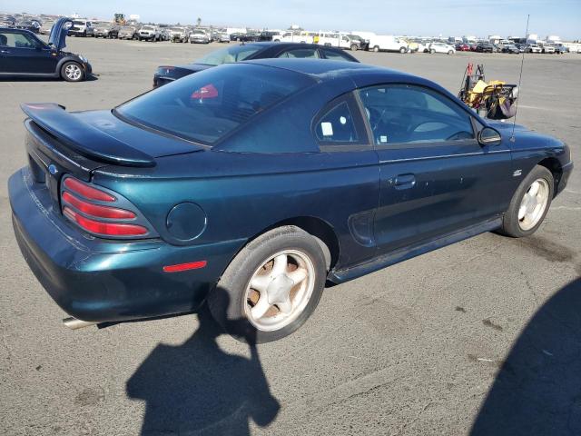 1FALP42T2RF127873 - 1994 FORD MUSTANG GT GREEN photo 3