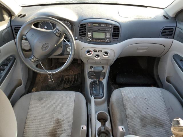 KMHCN4AC0BU617551 - 2011 HYUNDAI ACCENT GLS SILVER photo 8