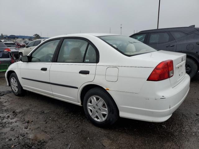 2HGES16355H564464 - 2005 HONDA CIVIC DX VP თეთრი ფოტო 2