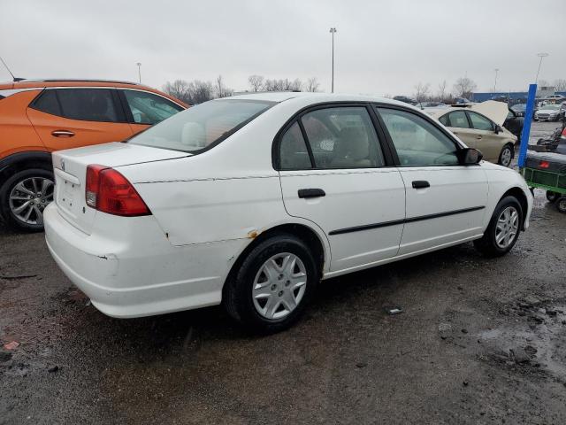 2HGES16355H564464 - 2005 HONDA CIVIC DX VP თეთრი ფოტო 3