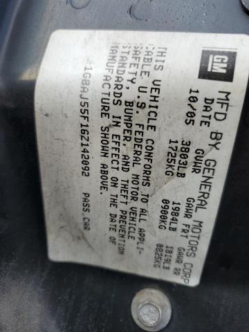 1G8AJ55F16Z142092 - 2006 SATURN ION LEVEL 2 RED photo 12