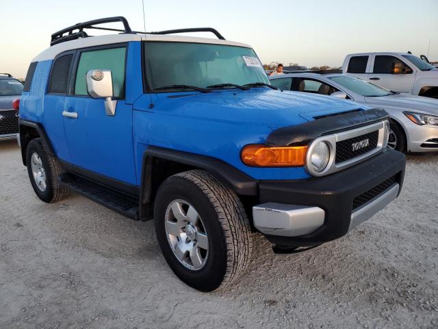 JTEBU11F770099119 - 2007 TOYOTA FJ CRUISER BLUE photo 4