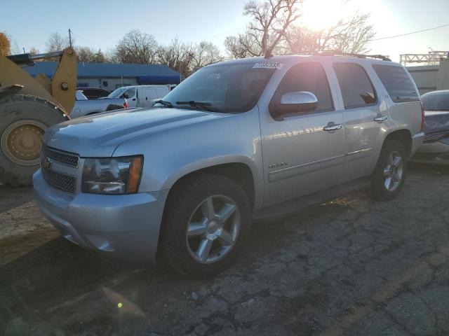 1GNSKCE01ER172903 - 2014 CHEVROLET TAHOE K1500 LTZ SILVER photo 1