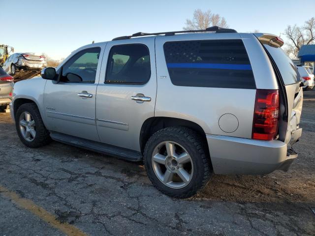 1GNSKCE01ER172903 - 2014 CHEVROLET TAHOE K1500 LTZ SILVER photo 2