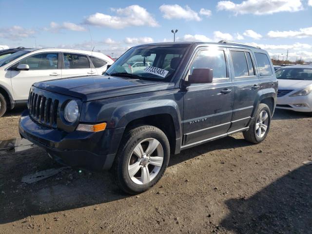 1C4NJRFB5ED538645 - 2014 JEEP PATRIOT LATITUDE GRAY photo 1