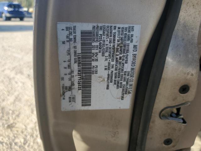 1LNHM81W3YY936535 - 2000 LINCOLN TOWN CAR EXECUTIVE Beige Foto 13