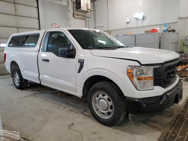 1FTMF1CBXMKE98835 - 2021 FORD F150 WHITE photo 4