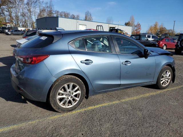 JM1BM1M73E1172728 - 2014 MAZDA 3 GRAND TOURING BLUE photo 3