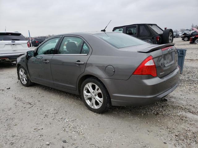 3FAHP0HA7CR377432 - 2012 FORD FUSION SE GRAY photo 2