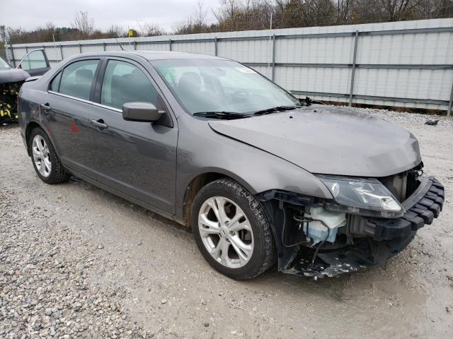 3FAHP0HA7CR377432 - 2012 FORD FUSION SE GRAY photo 4