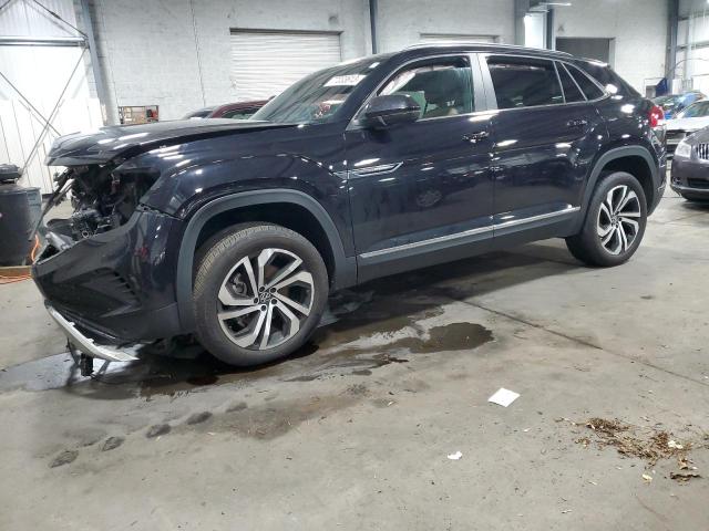 1V2BE2CA1NC207320 - 2022 VOLKSWAGEN ATLAS CROS SEL BLACK photo 1