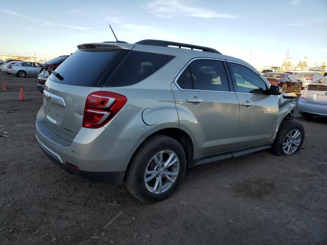 2GNALCEK9G1158253 - 2016 CHEVROLET EQUINOX LT BEIGE photo 3