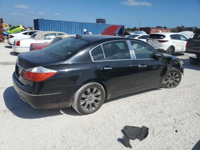 KMHGC46E89U063901 - 2009 HYUNDAI GENESIS 3.8L BLACK photo 3