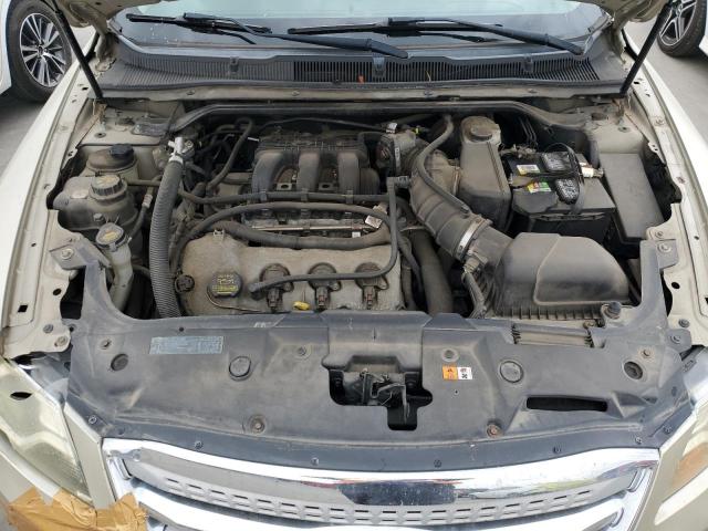 1FAHP2EW2BG130255 - 2011 FORD TAURUS SEL BEIGE photo 11