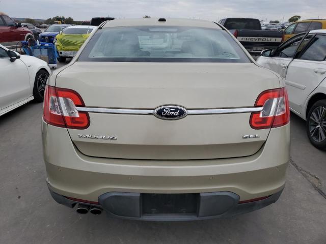 1FAHP2EW2BG130255 - 2011 FORD TAURUS SEL BEIGE photo 6