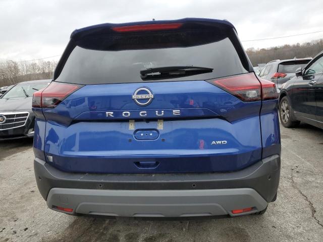 5N1BT3AB3PC838139 - 2023 NISSAN ROGUE S BLUE photo 6