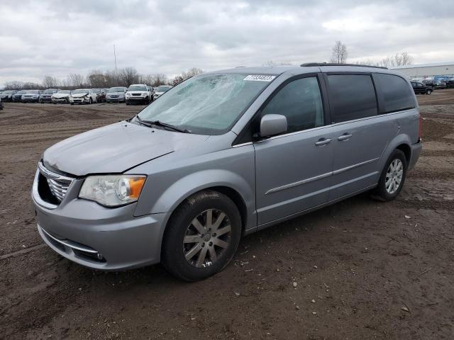 2C4RC1BG1ER211199 - 2014 CHRYSLER TOWN & COU TOURING GRAY photo 1