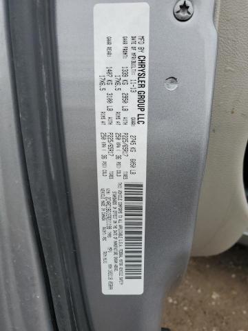 2C4RC1BG1ER211199 - 2014 CHRYSLER TOWN & COU TOURING GRAY photo 13