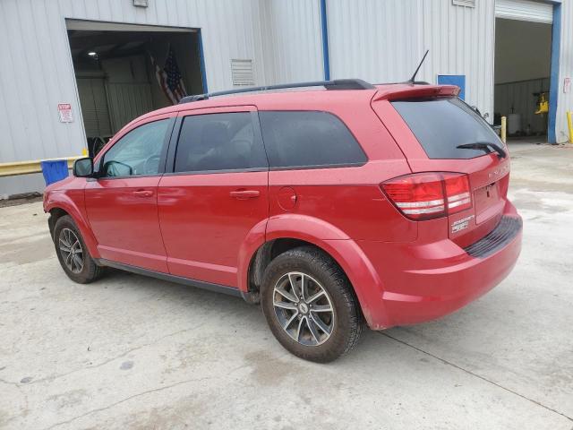 3C4PDCAB0JT195610 - 2018 DODGE JOURNEY SE RED photo 2