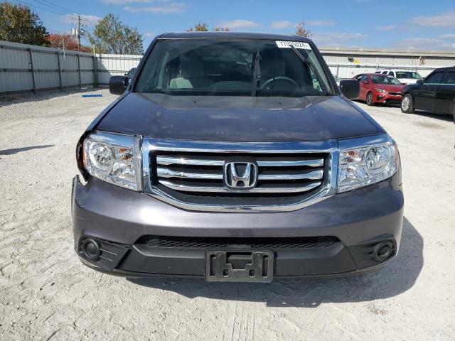 5FNYF4H2XFB025481 - 2015 HONDA PILOT LX GRAY photo 5