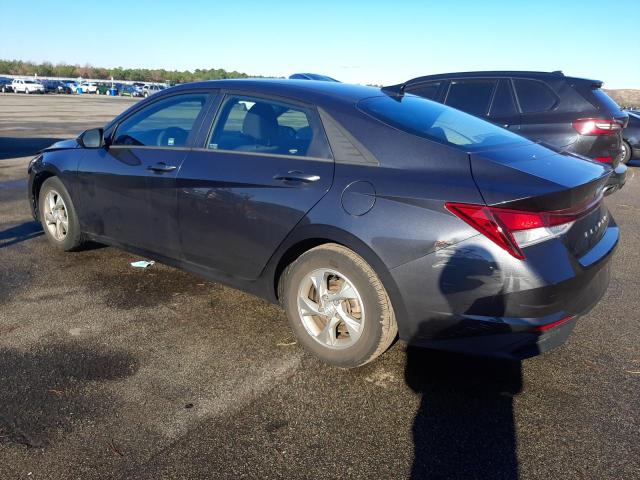 5NPLL4AGXMH040067 - 2021 HYUNDAI ELANTRA SE GRAY photo 2