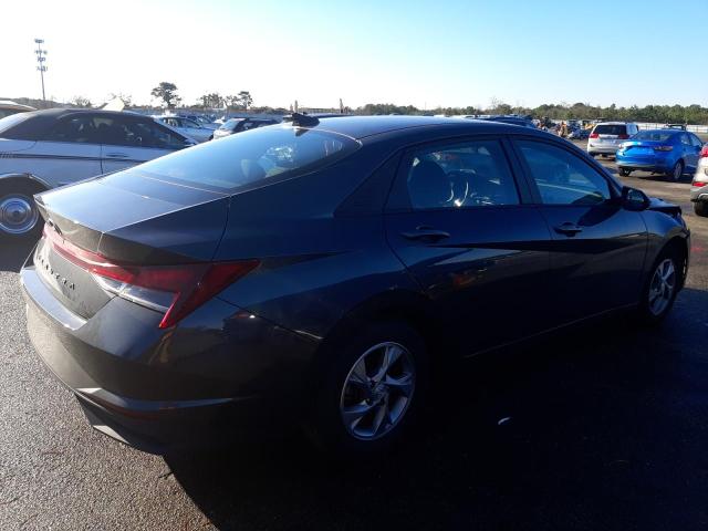 5NPLL4AGXMH040067 - 2021 HYUNDAI ELANTRA SE GRAY photo 3