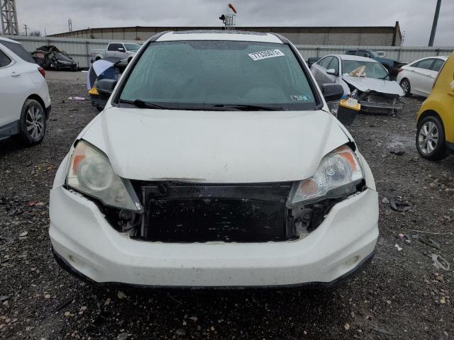 5J6RE4H54AL001257 - 2010 HONDA CR-V EX WHITE photo 5