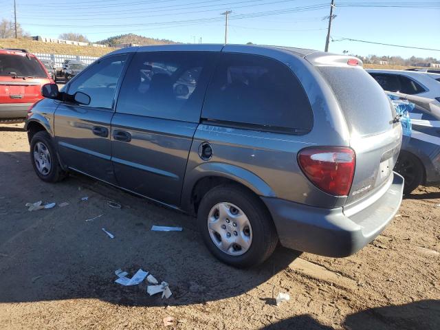 1B4GP25BX2B529296 - 2002 DODGE CARAVAN SE GRAY photo 2