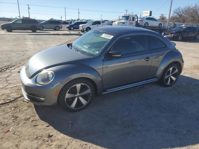 3VWVA7AT3CM652629 - 2012 VOLKSWAGEN BEETLE TURBO GRAY photo 1