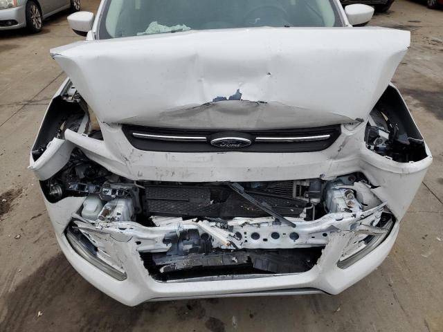 1FMCU0G96EUE24011 - 2014 FORD ESCAPE SE WHITE photo 12