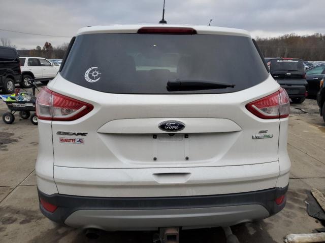 1FMCU0G96EUE24011 - 2014 FORD ESCAPE SE WHITE photo 6