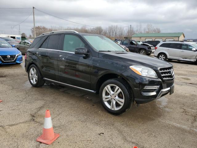 4JGDA5HBXFA534719 - 2015 MERCEDES-BENZ ML 350 4MATIC BLACK photo 4
