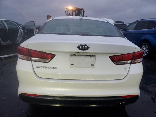 KNAGT4L39G5098846 - 2016 KIA OPTIMA LX WHITE photo 6