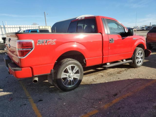 1FTMF1EM1EFC22472 - 2014 FORD F150 RED photo 3