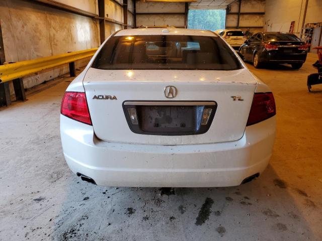 19UUA66286A050997 - 2006 ACURA 3.2TL WHITE photo 6