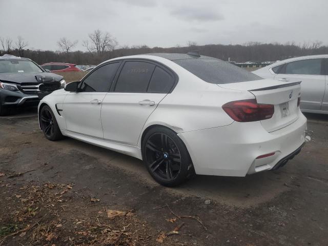 WBS8M9C55J5J78678 - 2018 BMW M3 WHITE photo 2