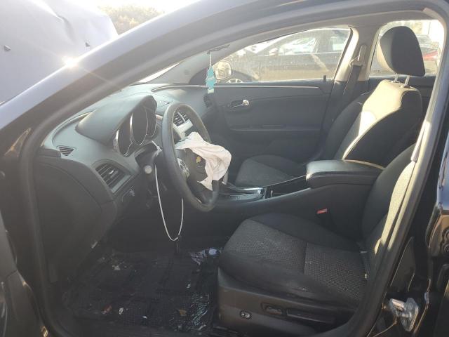 1G1ZC5EU7CF114241 - 2012 CHEVROLET MALIBU 1LT BLACK photo 7